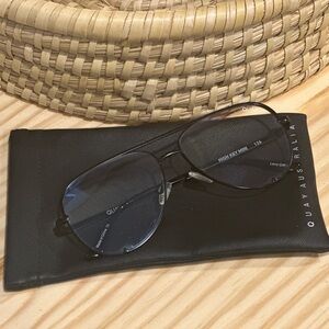 Quay Australia Black Blue Light Sunglasses